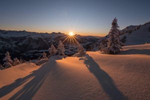 Vom Sonnenuntergang in die Vollmondnacht @ Schetteregg